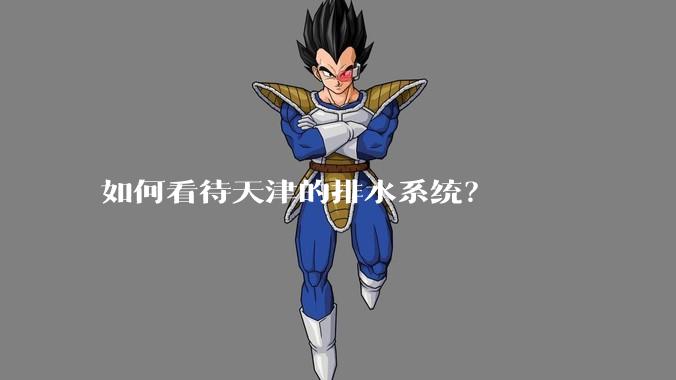 如何看待天津的排水系统？