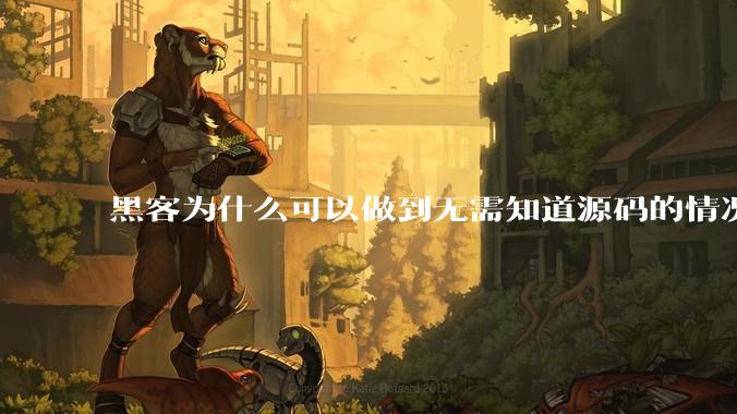 黑客为什么可以做到无需知道源码的情况下找出系统漏洞？